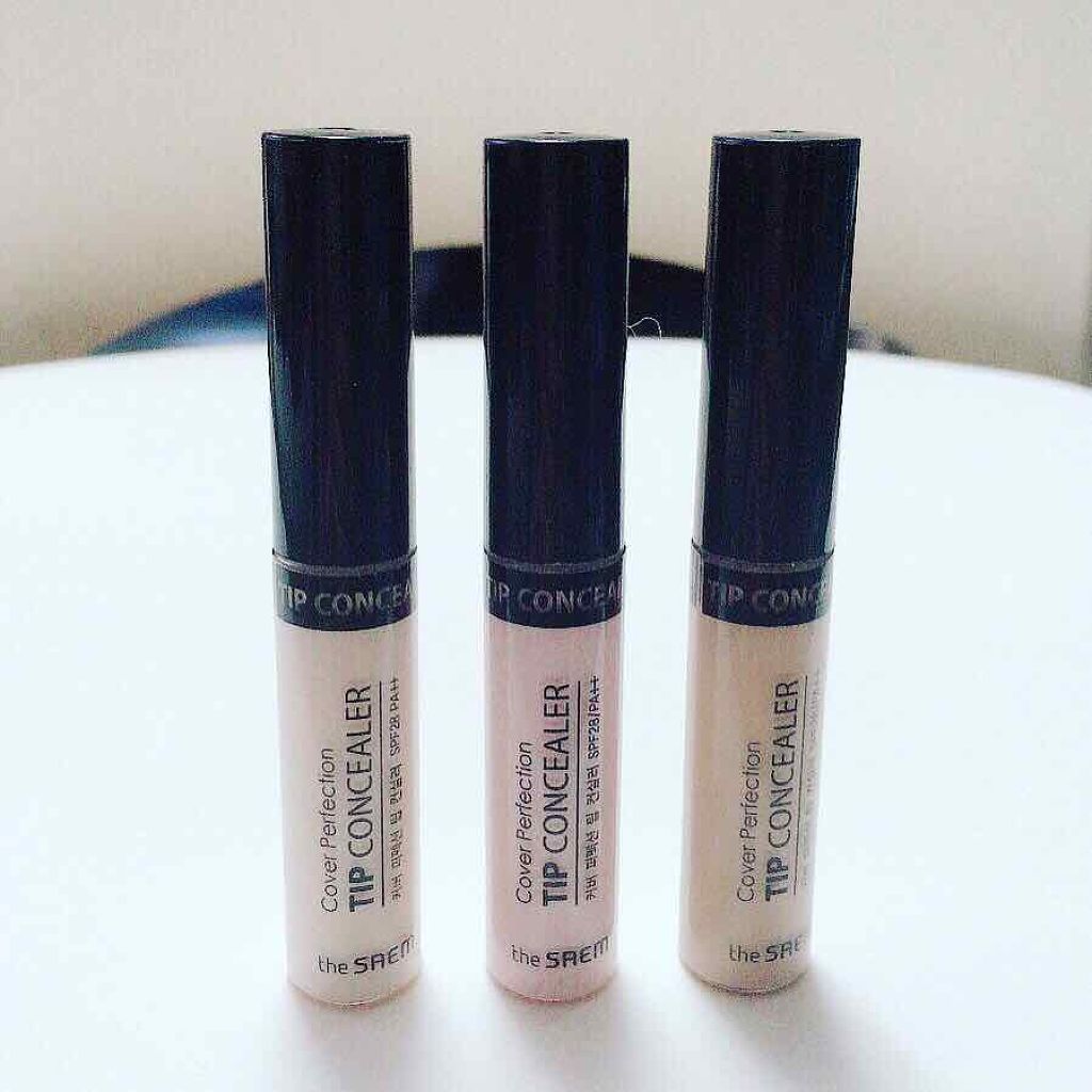 カバーパーフェクション チップコンシーラー/the SAEM/リキッドコンシーラーを使ったクチコミ(1枚目)
