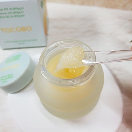 レモンシュガースクラブリップマスク/TOCOBO/リップスクラブを使ったクチコミ(3枚目)