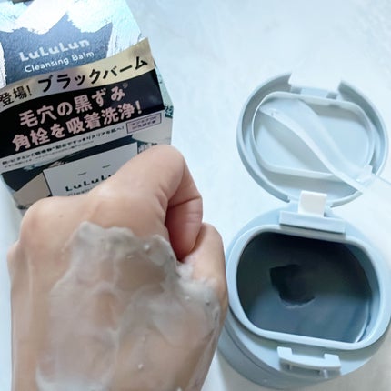 ルルルンクレンジング トーニングバーム CLEAR BLACK/ルルルン/クレンジングバームを使ったクチコミ(6枚目)