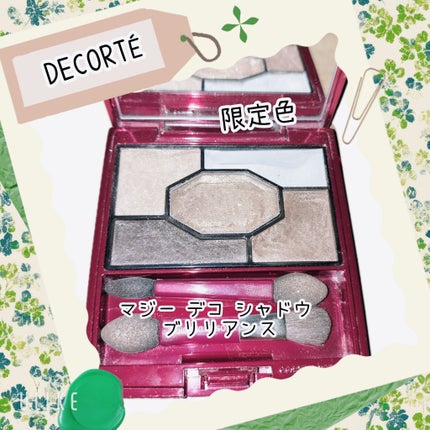 DECORTÉ マジー デコ シャドウ ブリリアンスのクチコミ「marunekoです😉👍✨
2月27日木曜日🐾7時4分🐾晴れ☀
#DECORTÉ#購入品
.....」(1枚目)