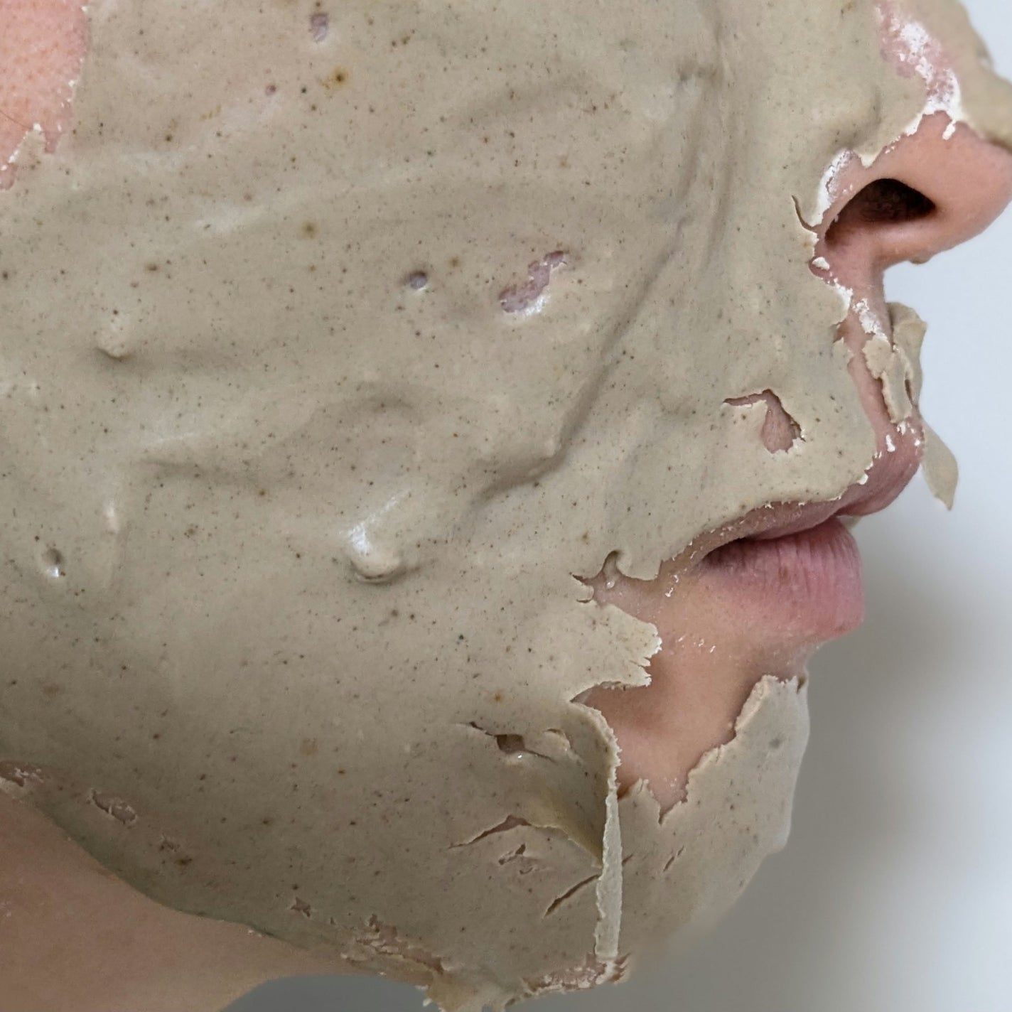 モデリングマスクパック カーミングハーブ/LINDSAY/洗い流すパック・マスクを使ったクチコミ(6枚目)