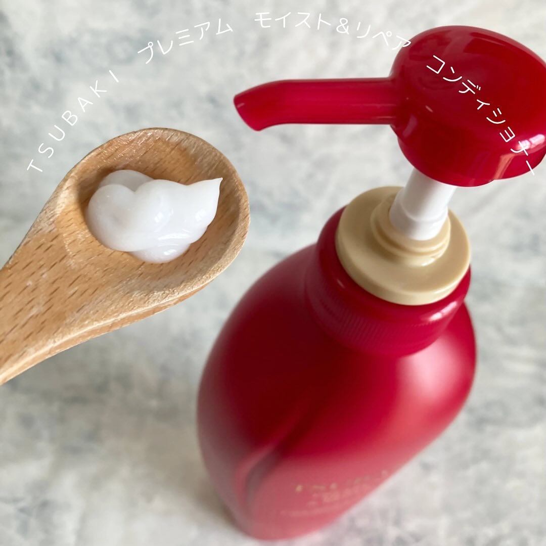 TSUBAKI プレミアム モイスト＆リペア シャンプー/コンディショナー コンディショナー（450mL）/TSUBAKI/市販シャンプーを使ったクチコミ（3枚目）