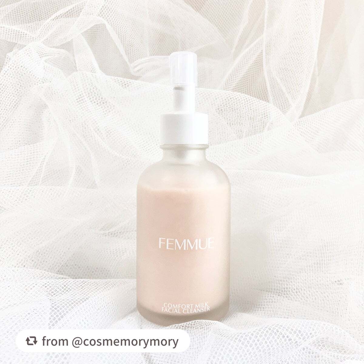 コンフォート クレンジングミルク/FEMMUE/ミルククレンジングを使ったクチコミ(1枚目)