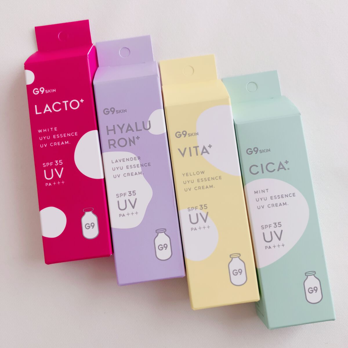 ウユエッセンス UVクリーム/G9SKIN/日焼け止めクリームを使ったクチコミ（1枚目）