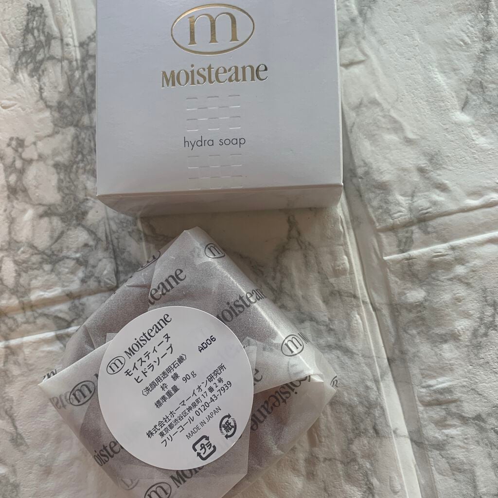 ヒドラソープ パーム/モイスティーヌ/洗顔石鹸を使ったクチコミ(5枚目)