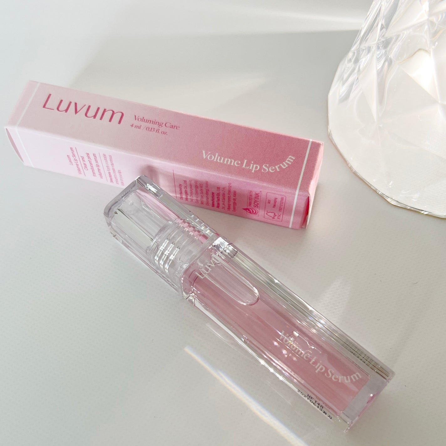 ラビューム ボリュームリップセラム/Luvum/リップグロスを使ったクチコミ(2枚目)