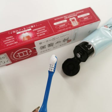 歯磨き堂 薬用ホワイトニングペースト/歯磨き堂/歯磨き粉を使ったクチコミ（2枚目）