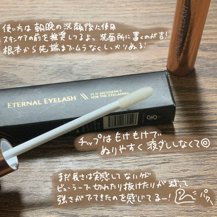 エターナルアイラッシュ/リュバンブラン/まつげ美容液を使ったクチコミ(3枚目)
