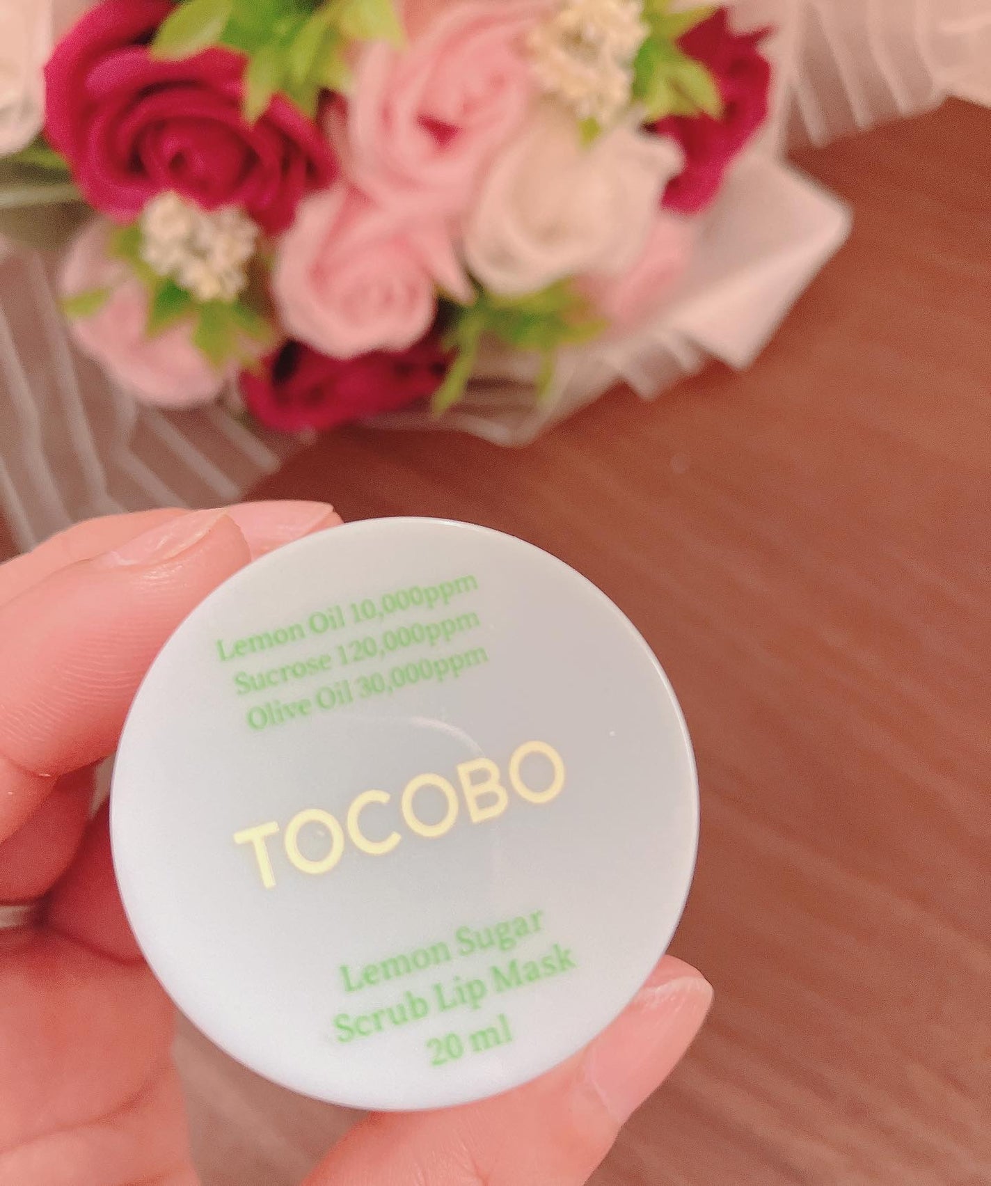 レモンシュガースクラブリップマスク/TOCOBO/リップスクラブを使ったクチコミ(2枚目)