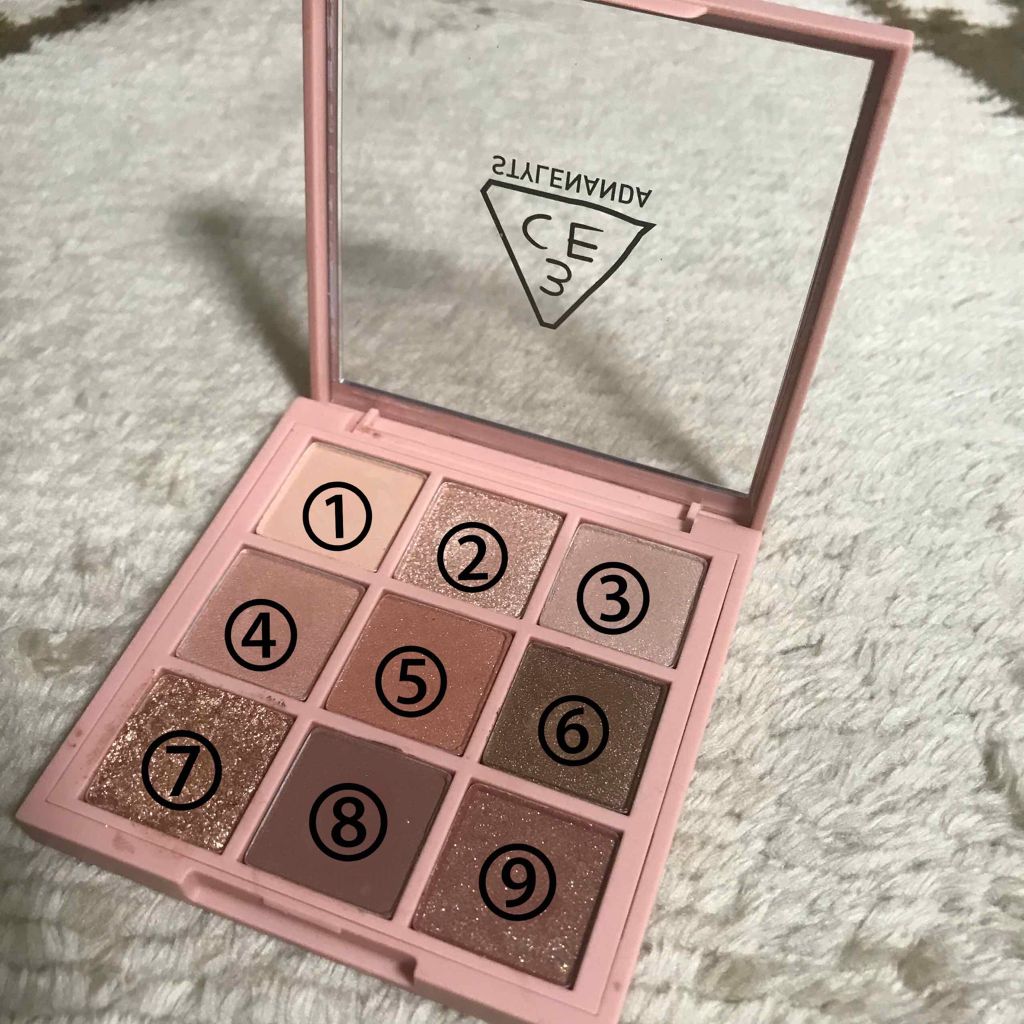 3CE マルチアイカラーパレット/3CE/アイシャドウパレットを使ったクチコミ(1枚目)