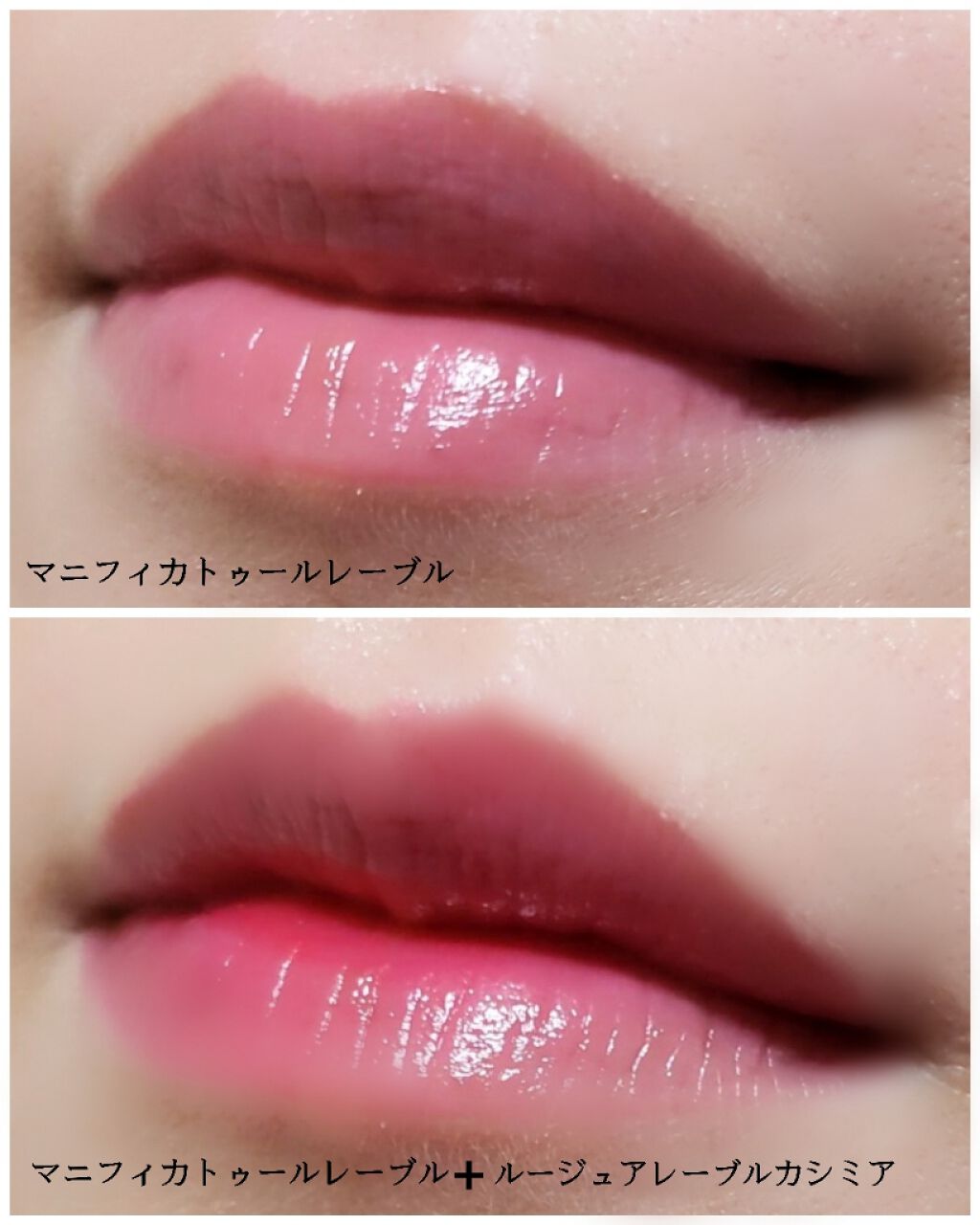 ルージュアレーブル カシミア/クレ・ド・ポー ボーテ/口紅を使ったクチコミ(4枚目)