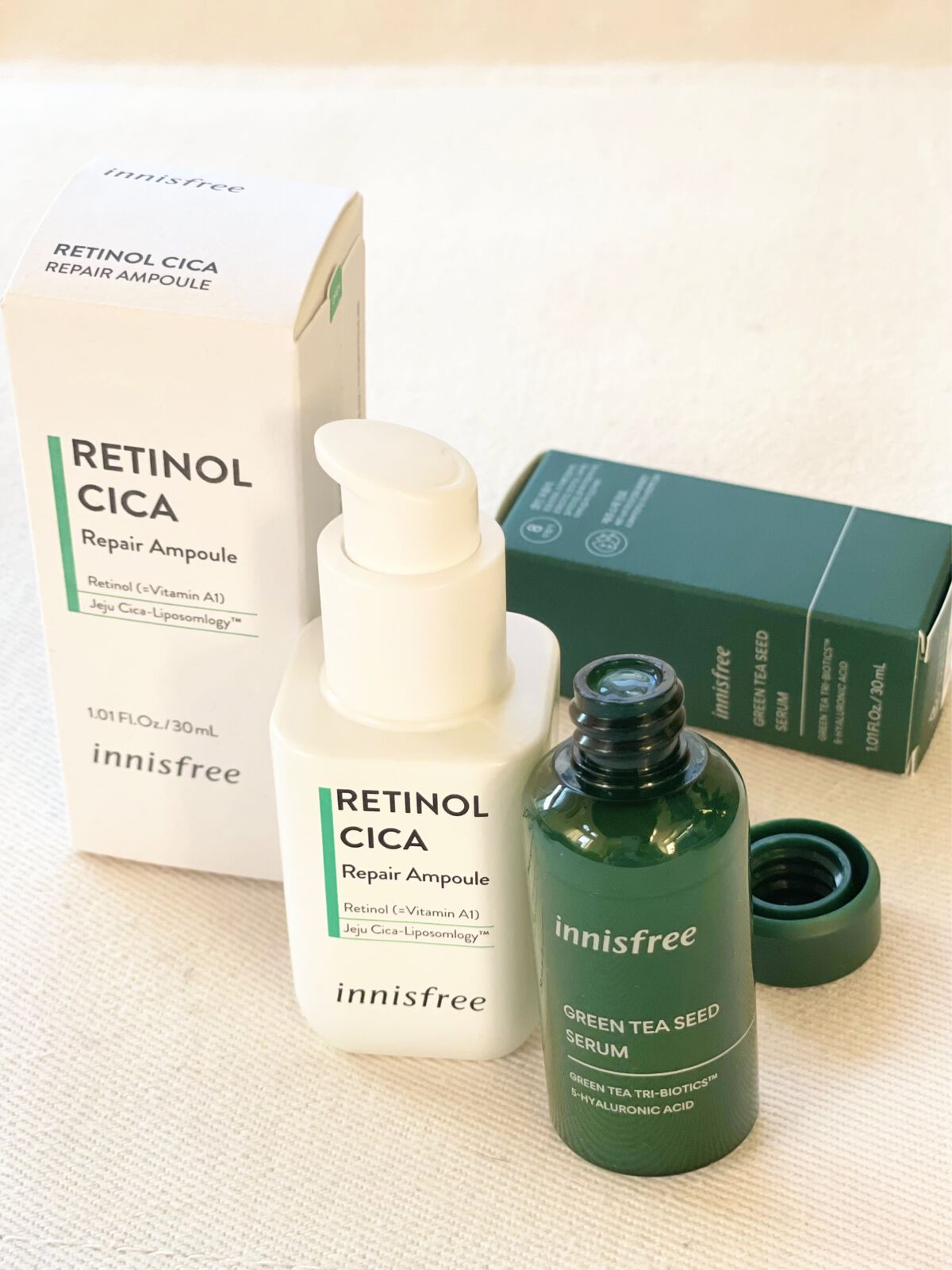 グリーンティーシード セラム N/innisfree/美容液を使ったクチコミ（1枚目）