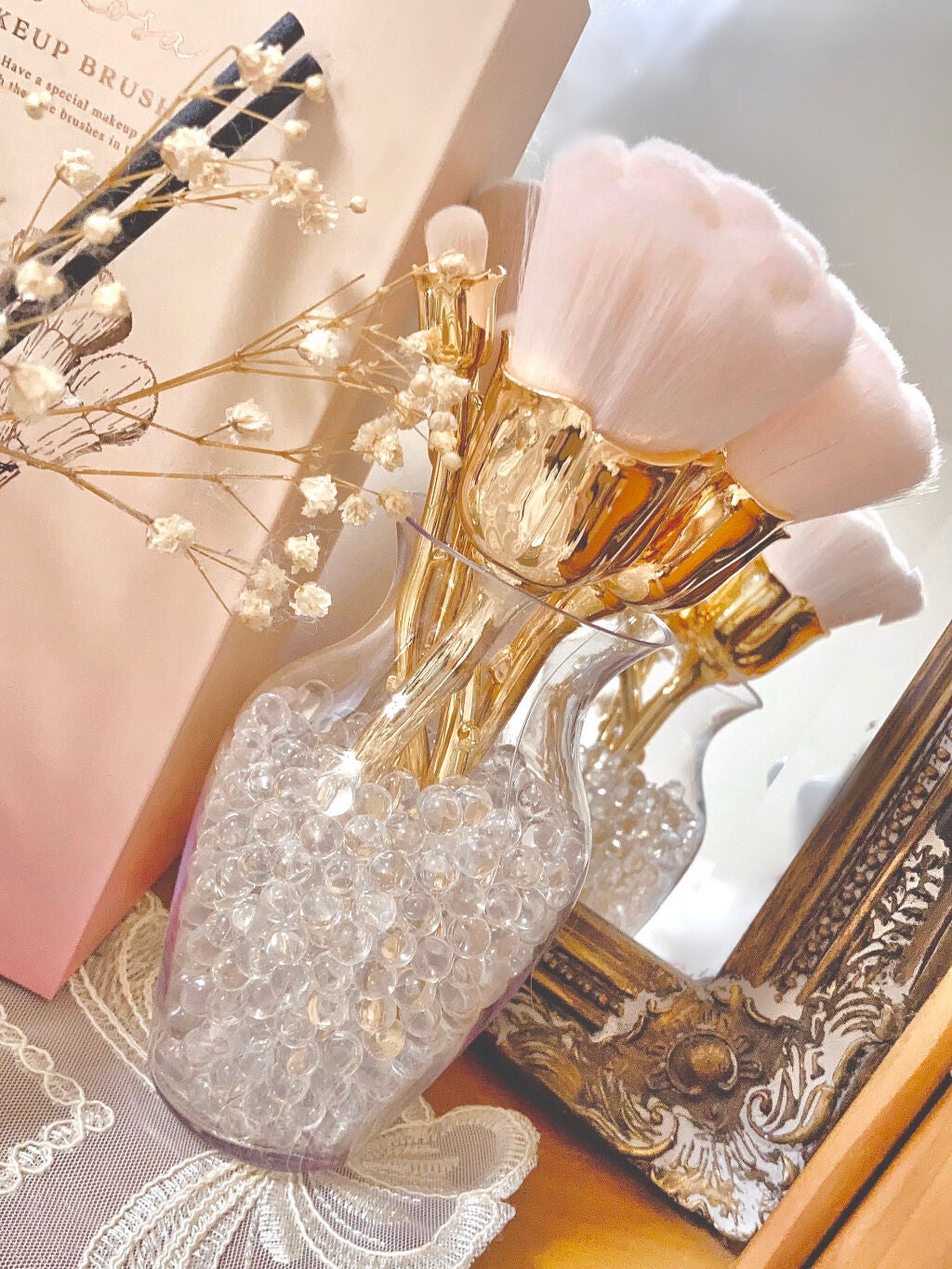 ロッサ メイクアップブラシセット /フランフラン/メイクブラシを使ったクチコミ(5枚目)