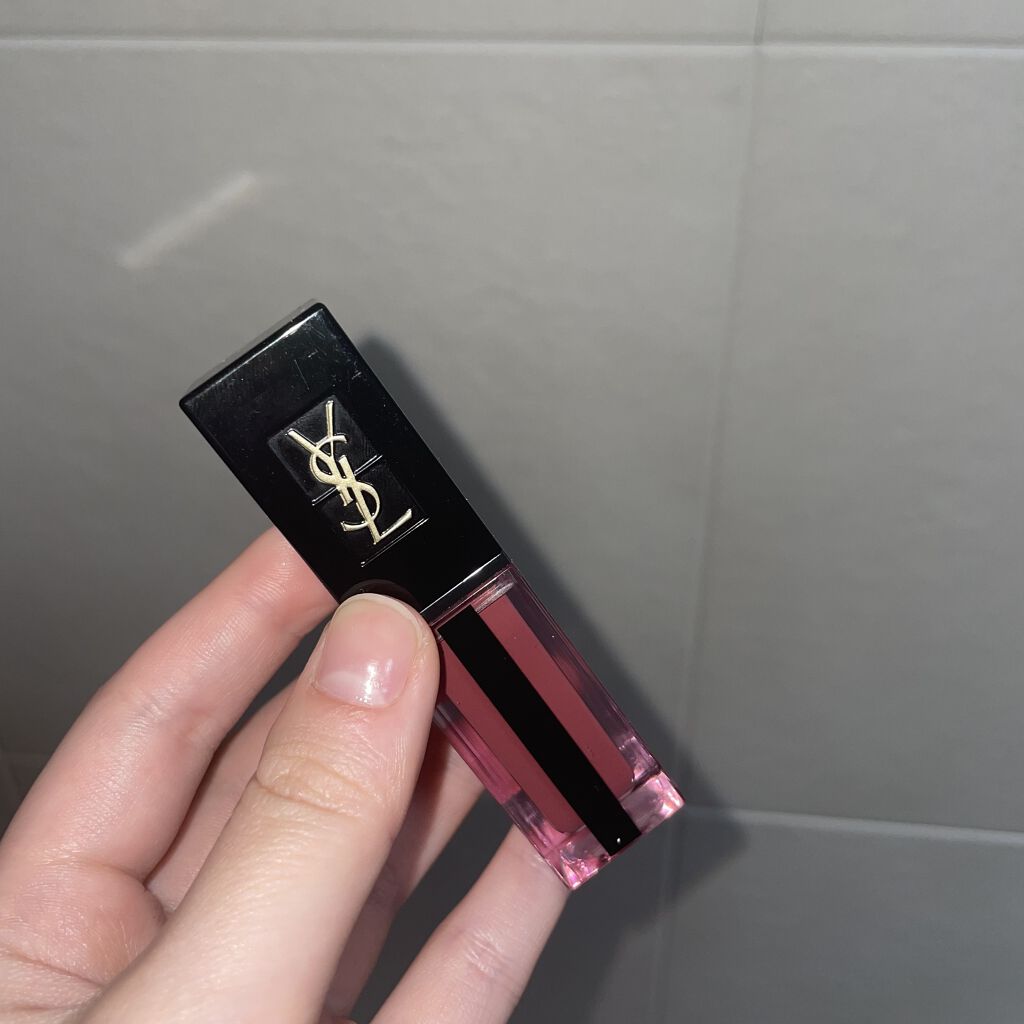 ルージュ ピュールクチュール ヴェルニ ウォーターステイン/YVES SAINT LAURENT BEAUTE/口紅を使ったクチコミ（1枚目）