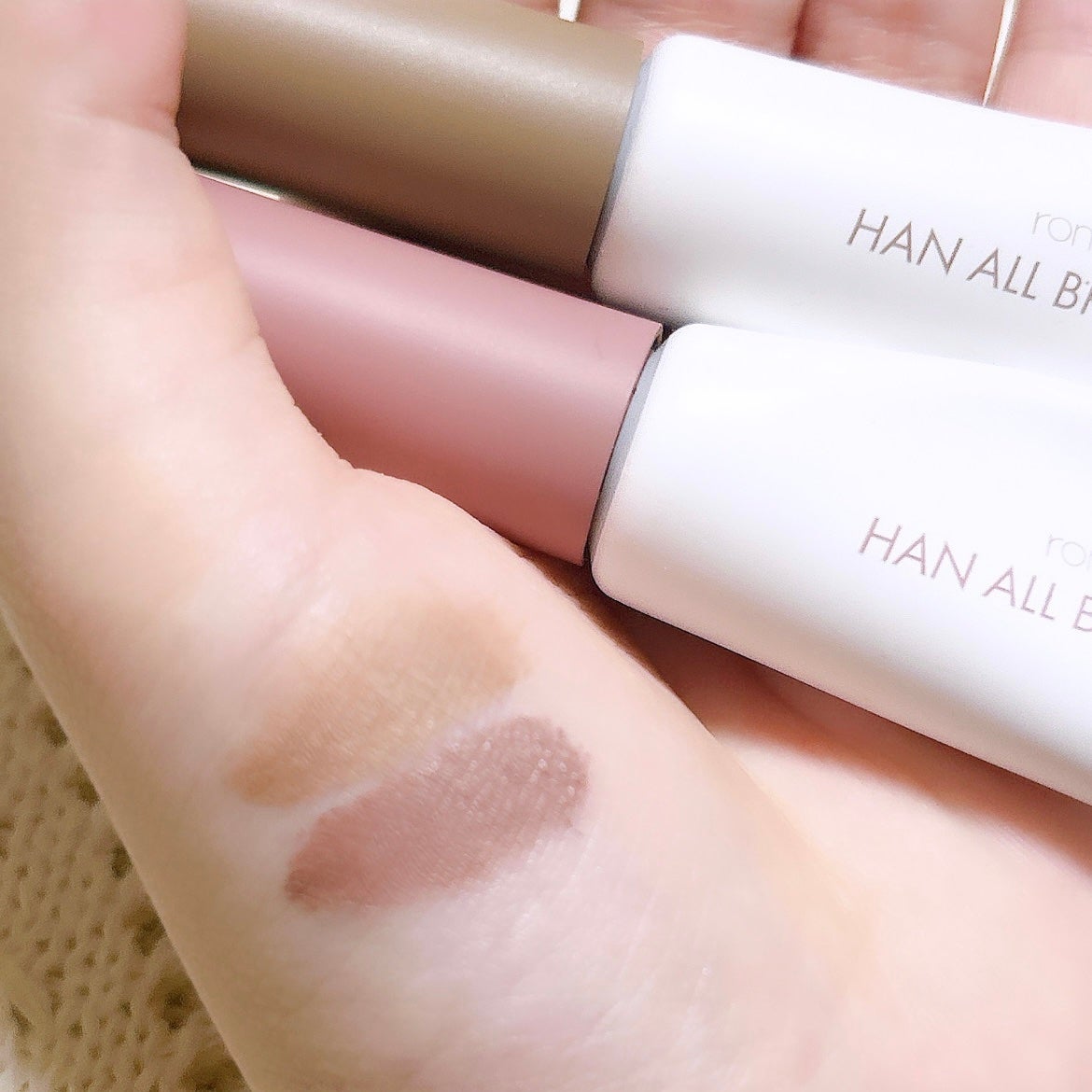 ハンオールブロウカラ/rom&nd/眉マスカラを使ったクチコミ(5枚目)