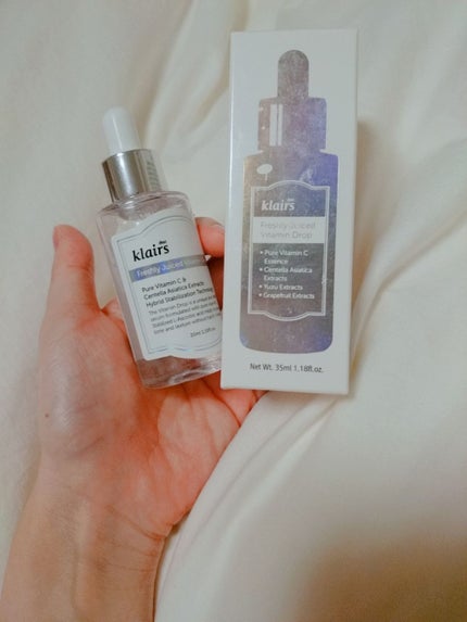 フレッシュリージュースドビタミンドロップ(35ml)/Klairs/美容液を使ったクチコミ(1枚目)
