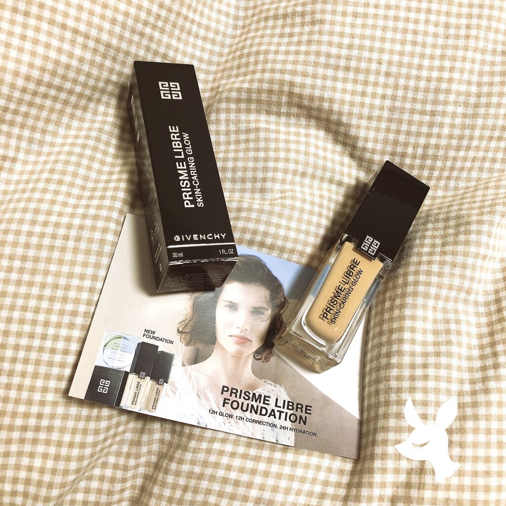 プリズム・リーブル・スキンケアリング・グロウ/GIVENCHY/リキッドファンデーションを使ったクチコミ（1枚目）
