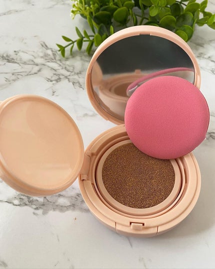 ツヤ クッションファンデーション/Kirei&co./クッションファンデーションを使ったクチコミ(3枚目)