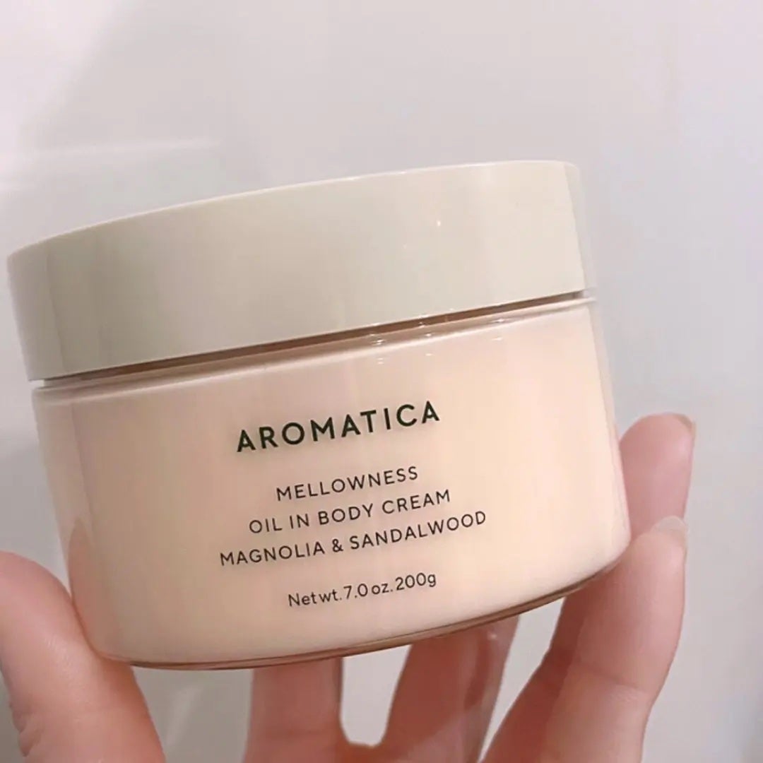 メロウネスボディクリームマグノリア&サンダルウッド/AROMATICA/ボディクリームを使ったクチコミ(1枚目)