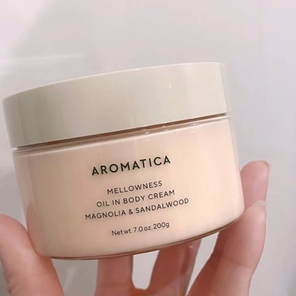 メロウネスボディクリームマグノリア&サンダルウッド/AROMATICA/ボディクリームを使ったクチコミ(1枚目)