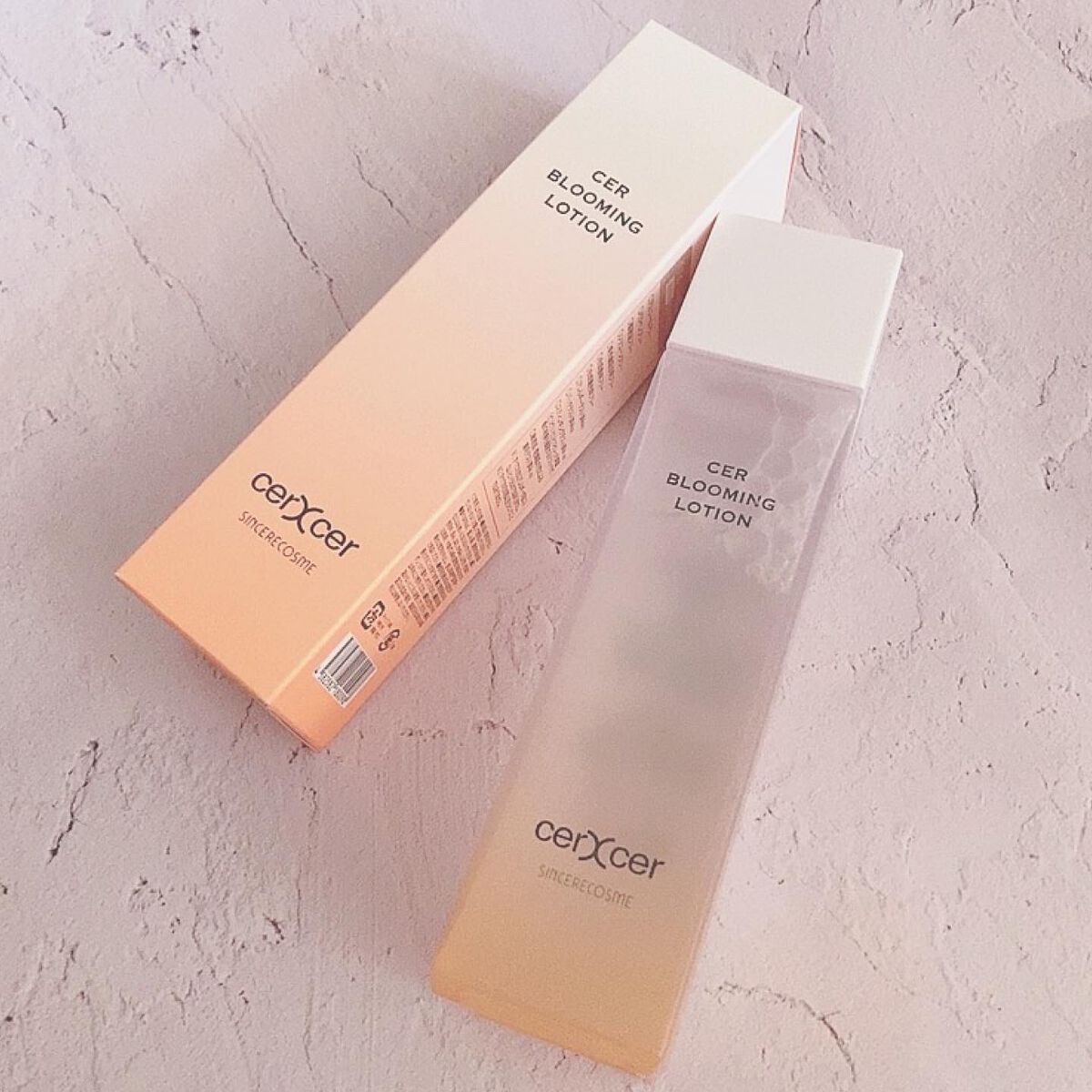 ブルーミングローション/cerXcer/化粧水を使ったクチコミ(1枚目)