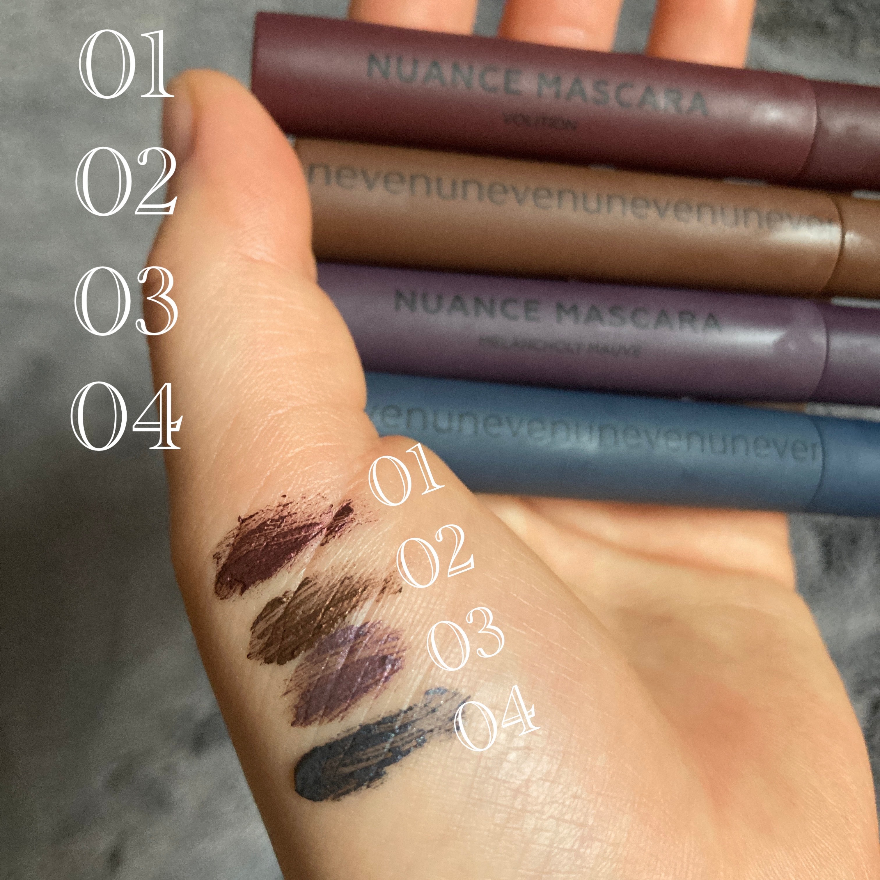 ニュアンスマスカラ/uneven/マスカラを使ったクチコミ（2枚目）