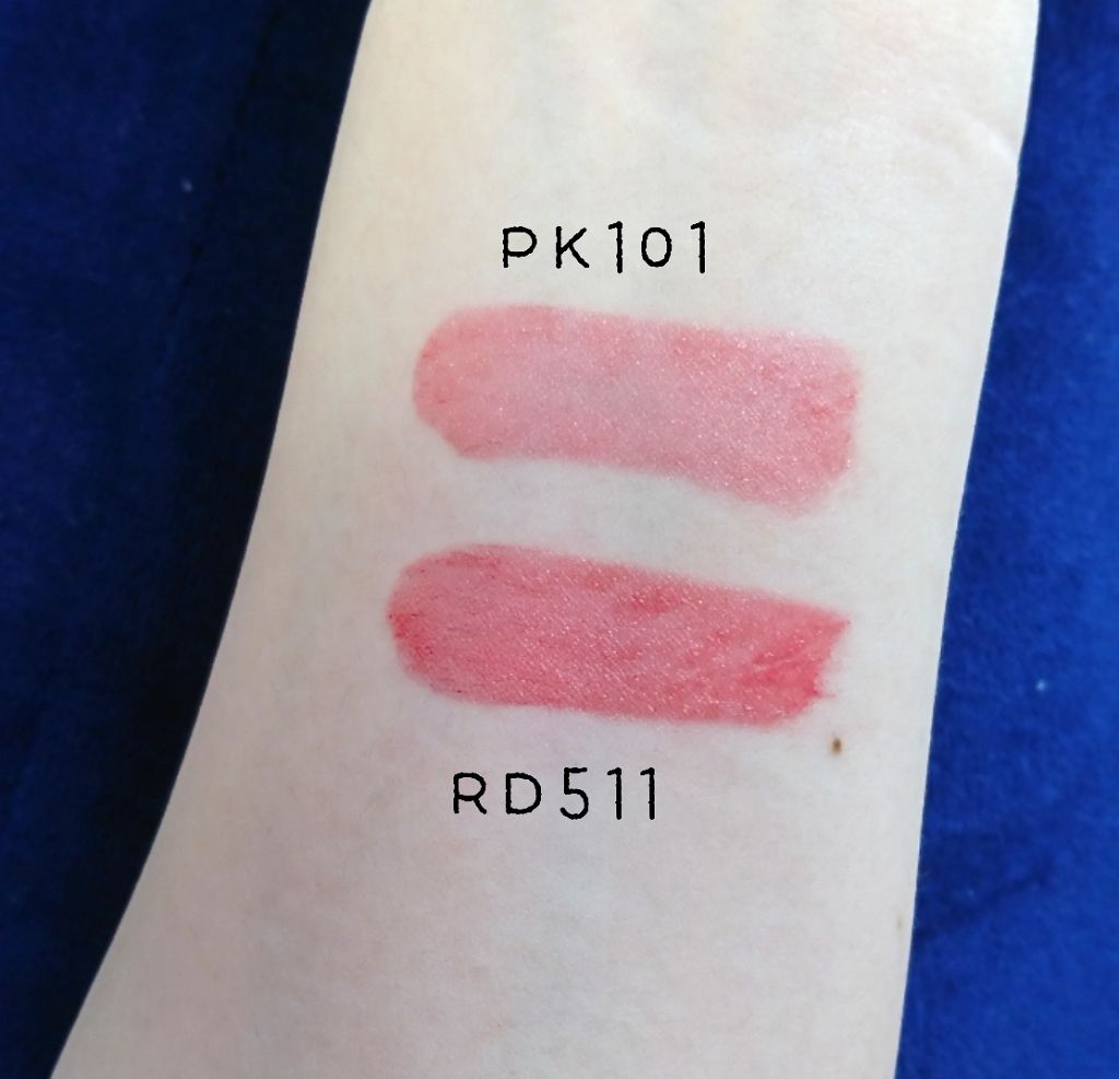 ロングキープルージュ/AUBE/口紅を使ったクチコミ(3枚目)