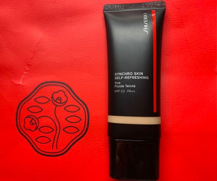 シンクロスキン セルフリフレッシング ティント/SHISEIDO/リキッドファンデーションを使ったクチコミ(1枚目)