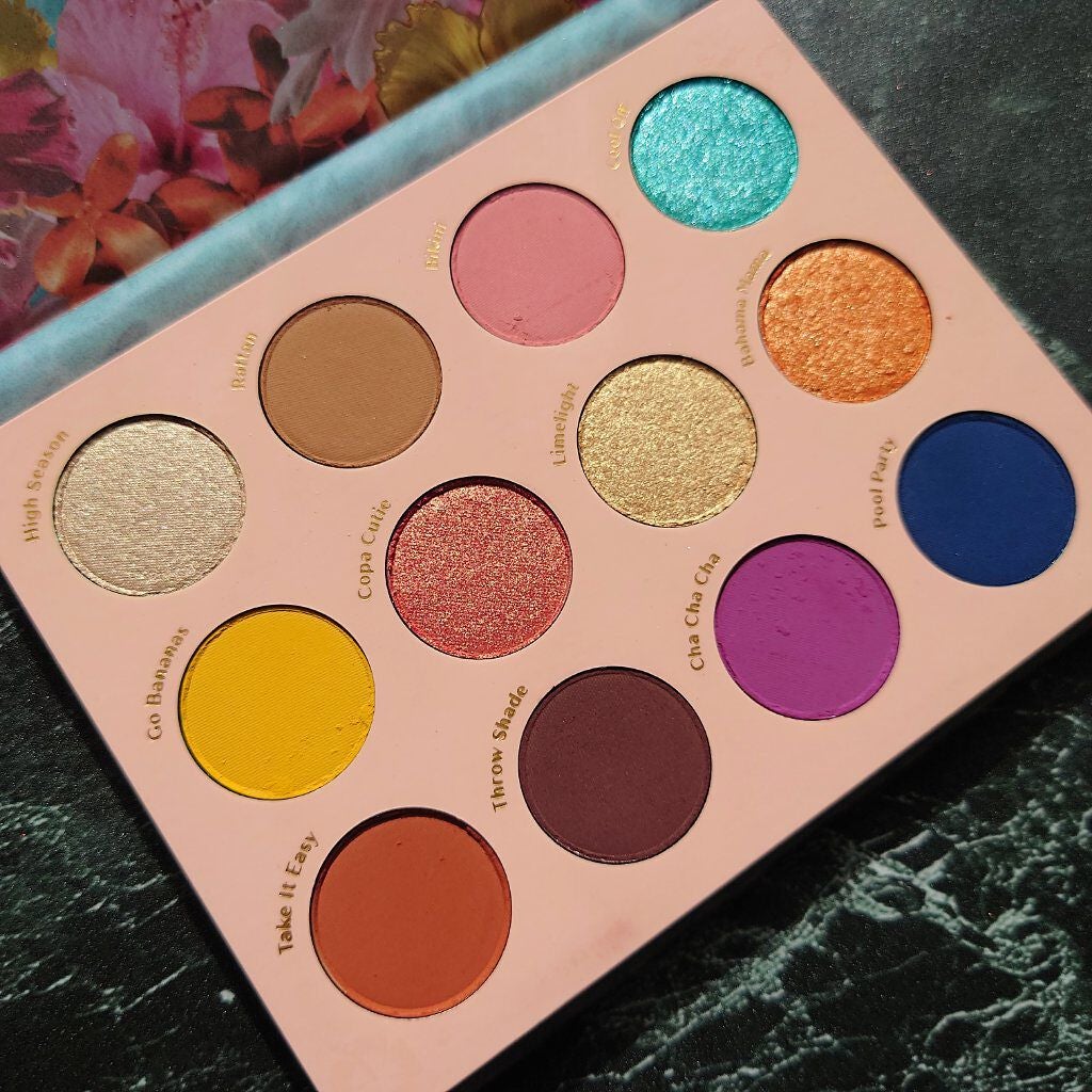 カバナクラブ/ColourPop/アイシャドウパレットを使ったクチコミ(3枚目)