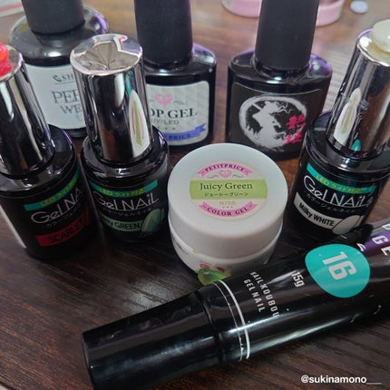 ジェルネイル(ライト対応)/セリア/ジェルネイルを使ったクチコミ(5枚目)