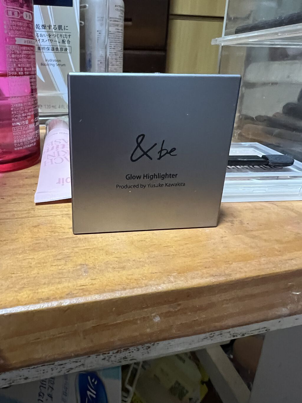 &be グロウハイライター/＆be/クリームハイライトを使ったクチコミ（1枚目）