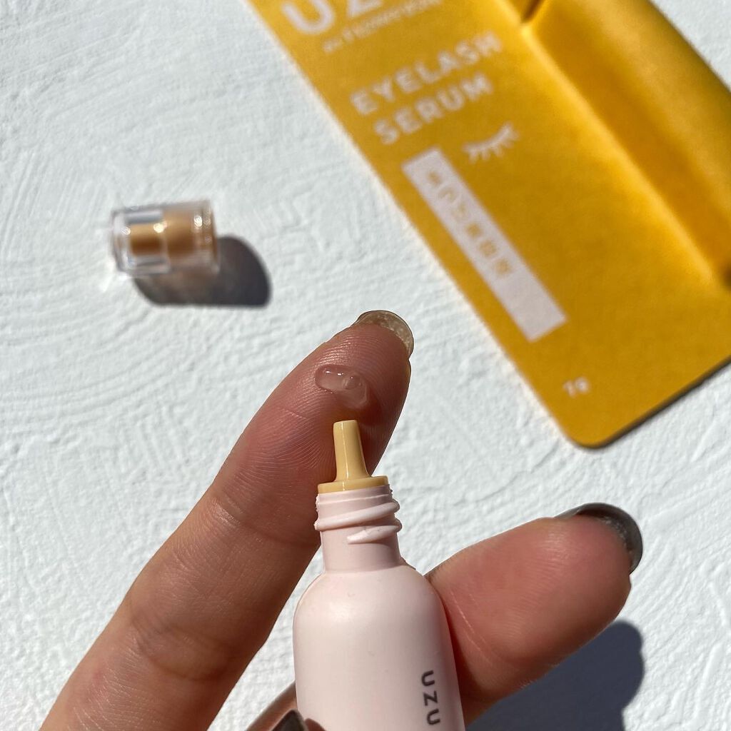 まつげ美容液(まつげ・目もと美容液)/UZU BY FLOWFUSHI/まつげ美容液を使ったクチコミ(3枚目)