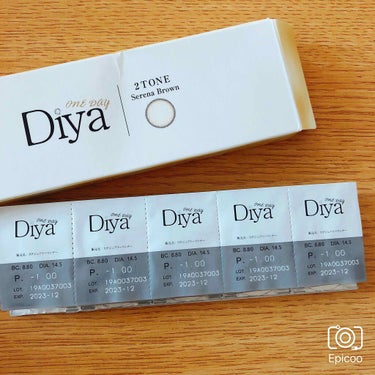 Diya 1day/Diya/ワンデー（１DAY）カラコンを使ったクチコミ（3枚目）