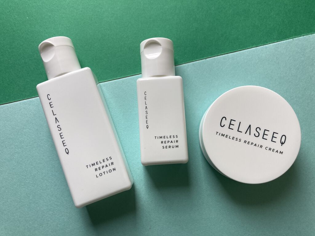タイムレスリペア 未来肌おためしセット/CELASEEQ/スキンケアキットを使ったクチコミ（3枚目）