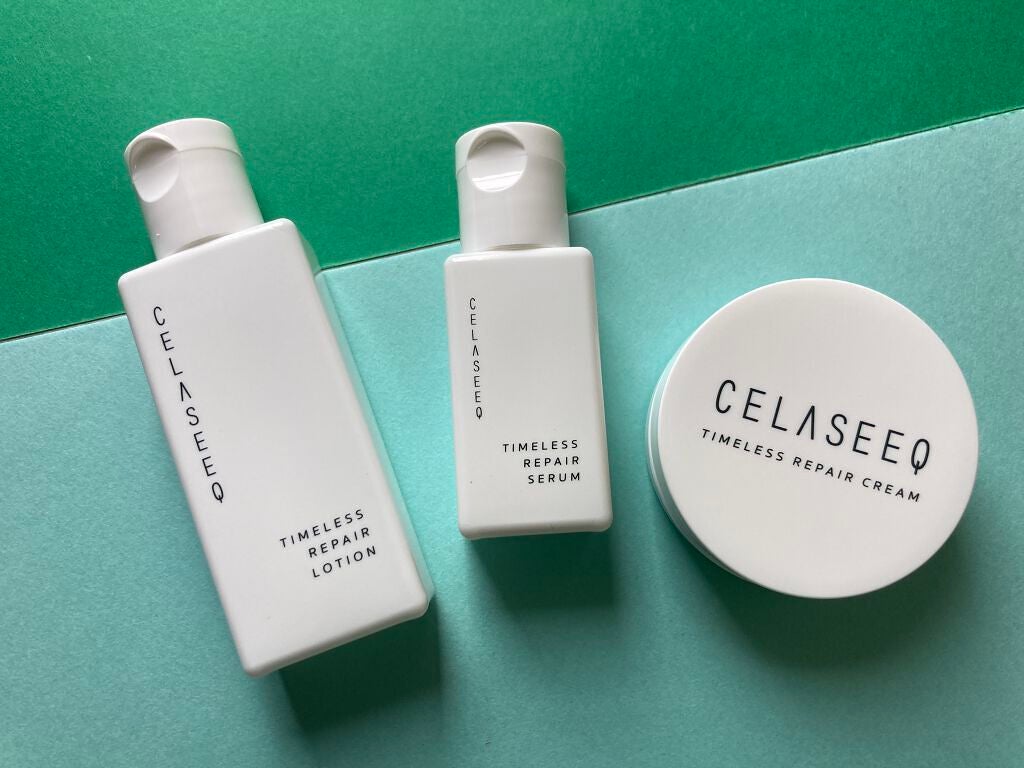 タイムレスリペア 未来肌おためしセット/CELASEEQ/スキンケアキットを使ったクチコミ(3枚目)