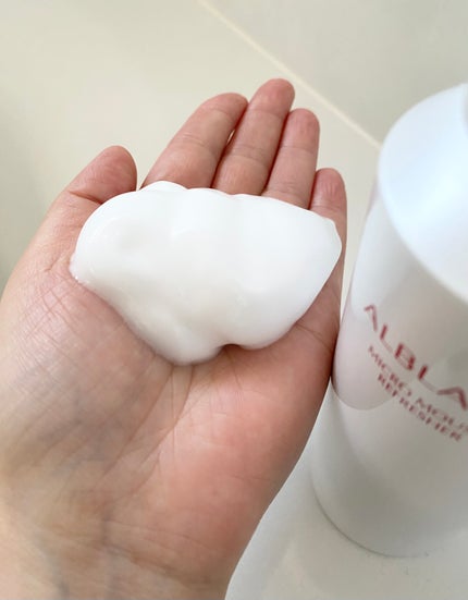 マイクロムース リフレッシャー/ALBLANC/泡洗顔を使ったクチコミ(3枚目)