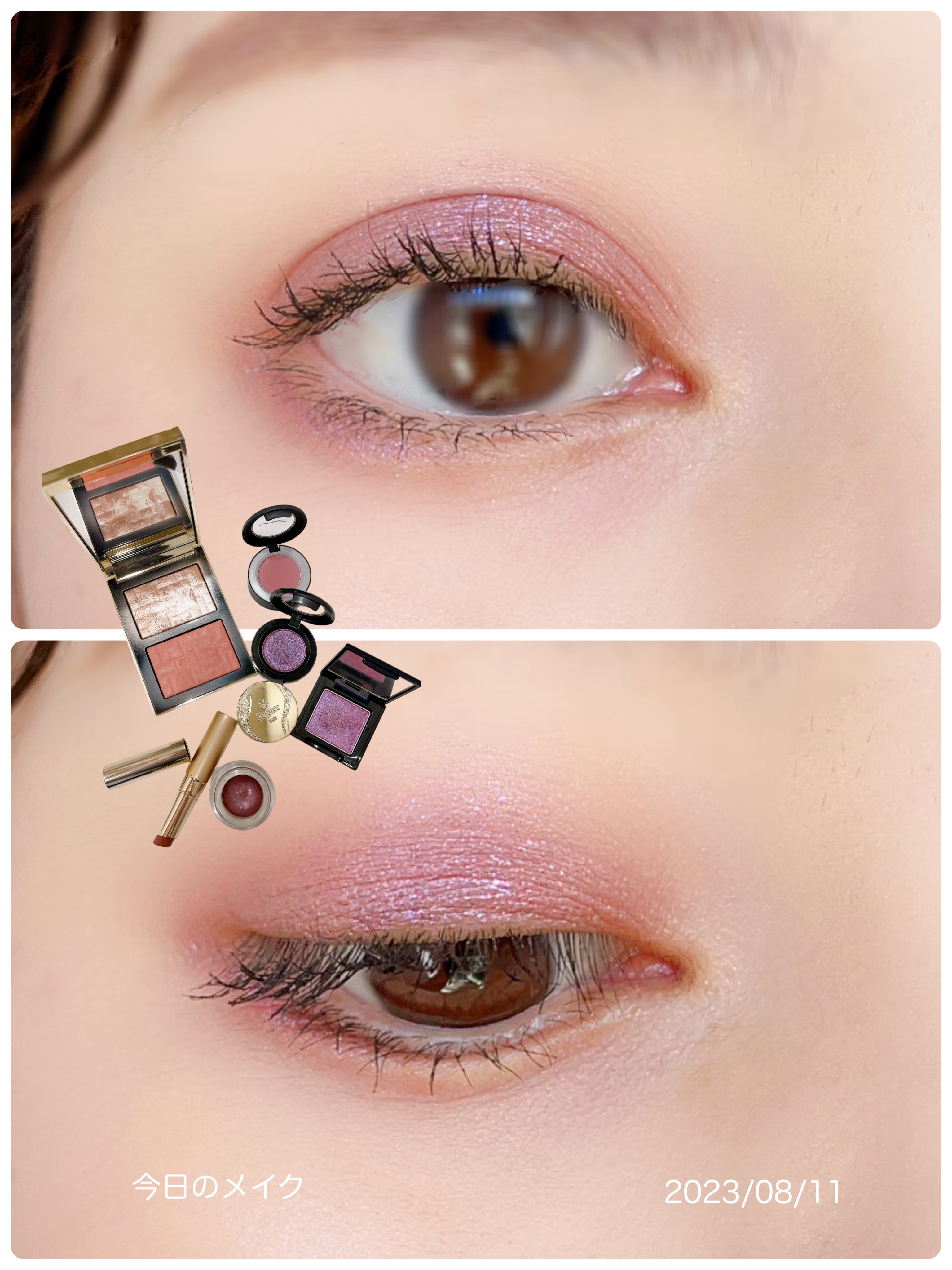 パウダー キス アイシャドウ/M・A・C/単色アイシャドウを使ったクチコミ（1枚目）