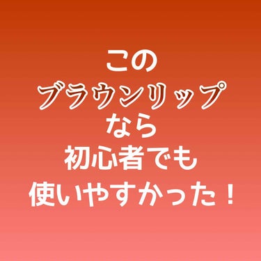 突然ですが、みなさんはブラウンリップを使ったことがありますか？

私は今まで使ったことがなく…というか試すのが少し不安で、なかなか手を出せずにいました。

ですが、今回「セザンヌ ラスティンググロスリッ