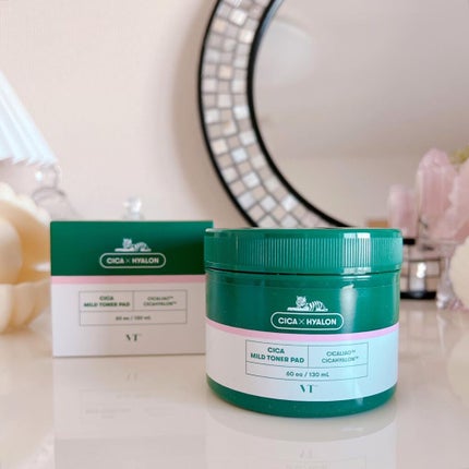 CICA マイルドトナーパッド/VT/トナーパッドを使ったクチコミ(9枚目)