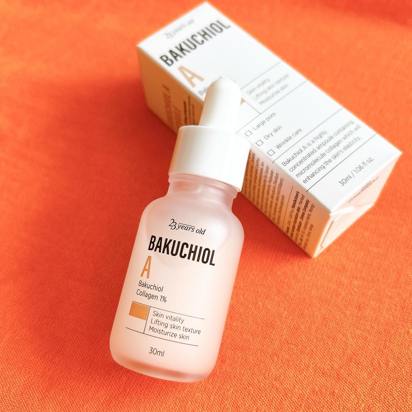 バクチオールAアンプル/23years old/美容液を使ったクチコミ（1枚目）