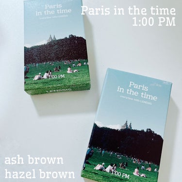 【Paris in the time】

こんばんは！莉愛です。

今日はめちゃくちゃ可愛いカラコンを紹介します！

*☼*―――――*☼*―――――

【紹介カラコン】
 
○LENSSIS Pari