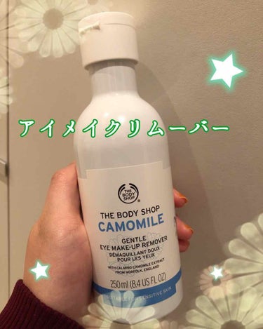 ジェントル アイメイクアップ リムーバー CA/THE BODY SHOP/ポイントメイクリムーバーを使ったクチコミ（1枚目）