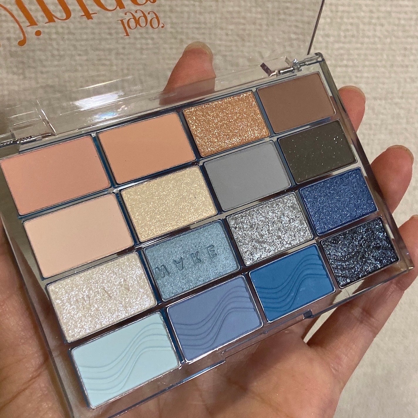 ソフトブラーリングアイパレット/wakemake/アイシャドウパレットを使ったクチコミ(1枚目)