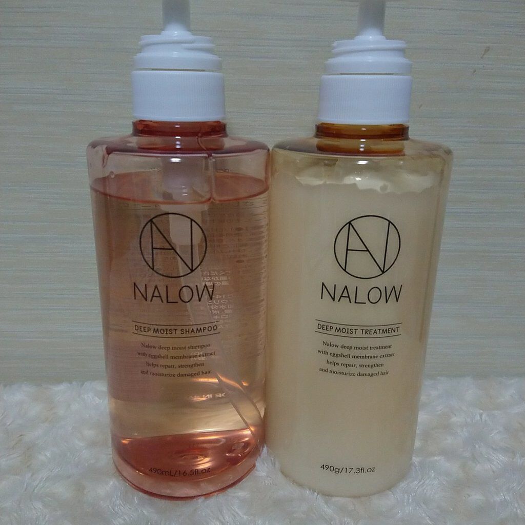 ディープモイスト シャンプー／トリートメント/NALOW/市販シャンプーを使ったクチコミ（1枚目）