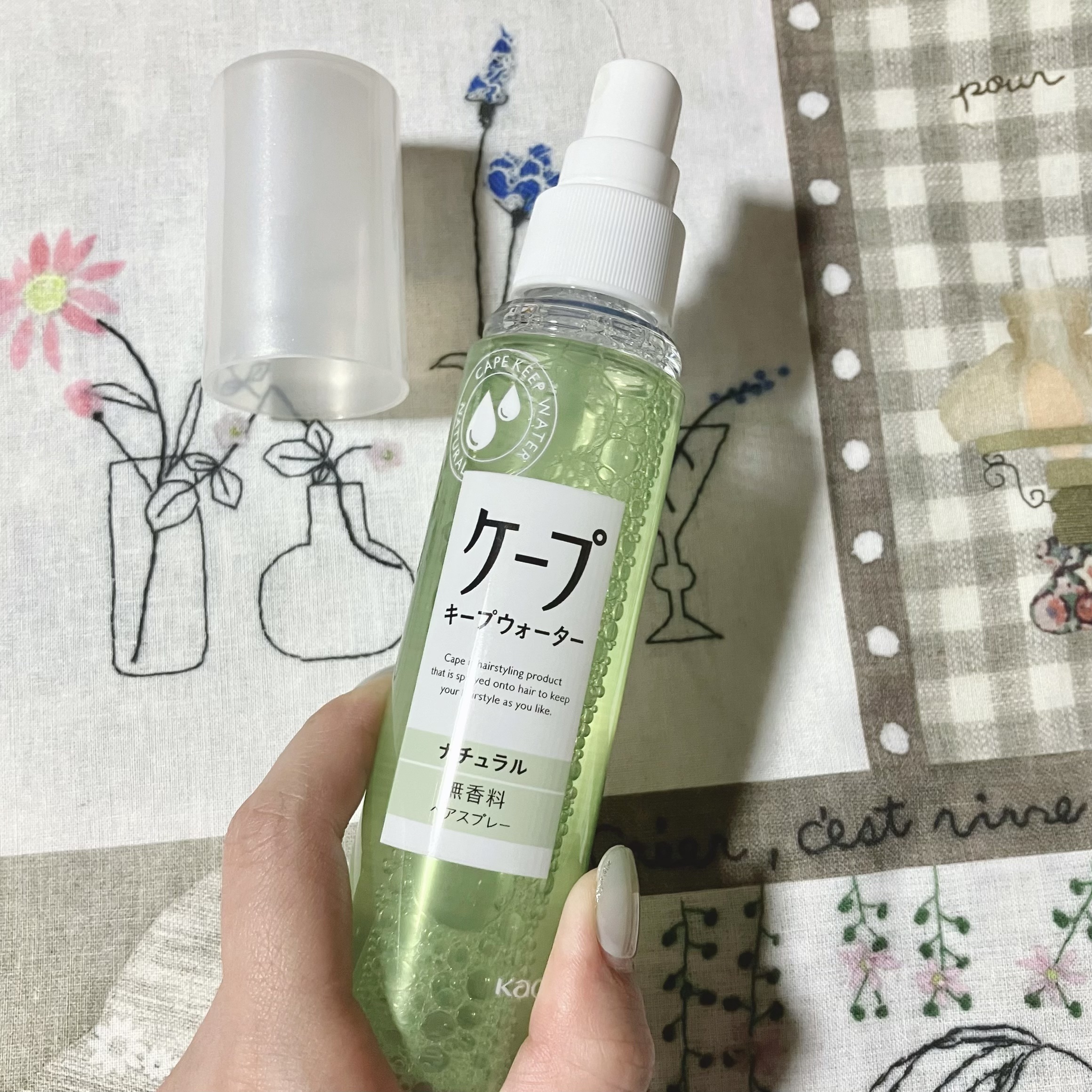 ケープ キープウォーター ナチュラル <無香料>/ケープ/ヘアスプレーを使ったクチコミ（3枚目）