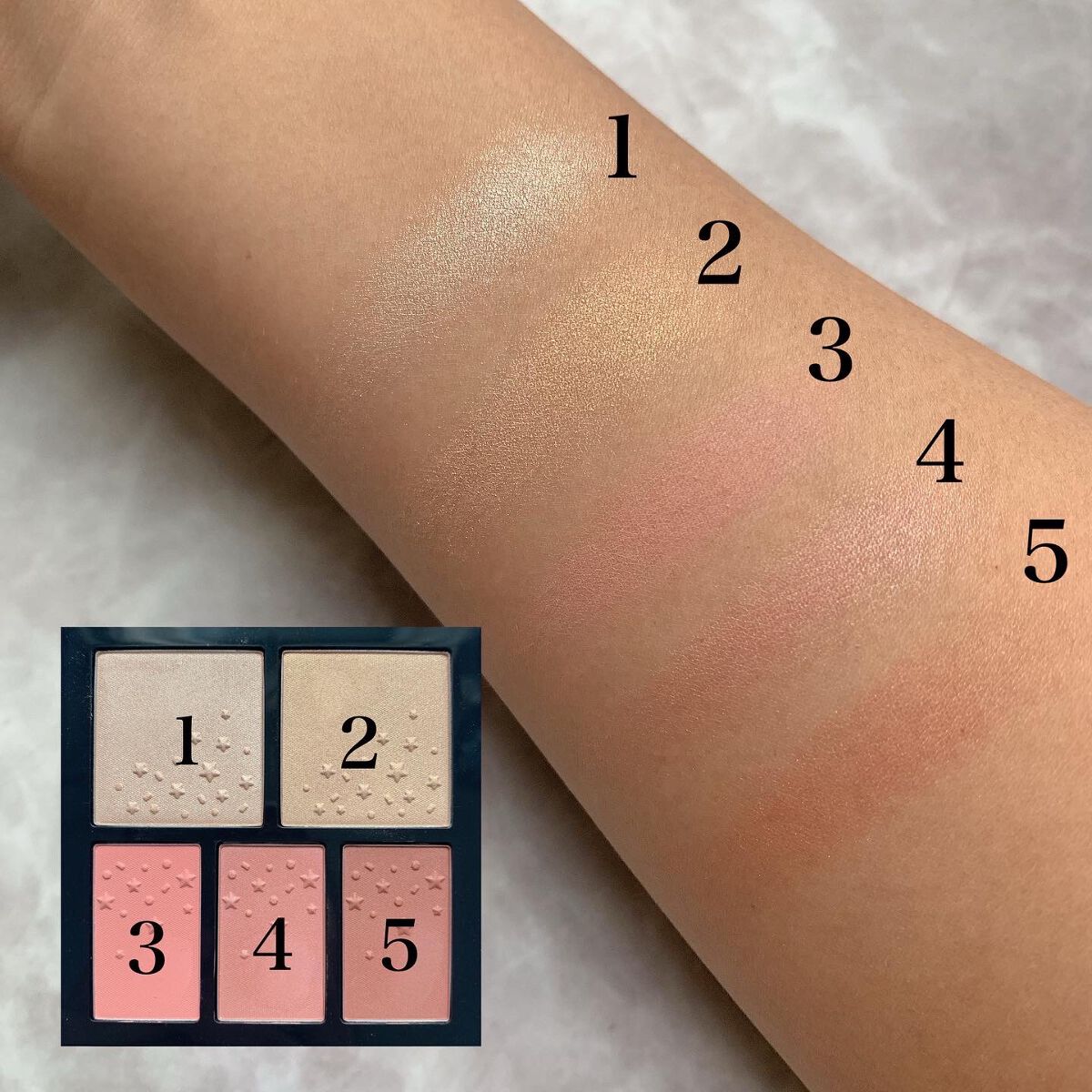 ファースト ボール チーク パレット/ローラ メルシエ/パウダーチークを使ったクチコミ(4枚目)