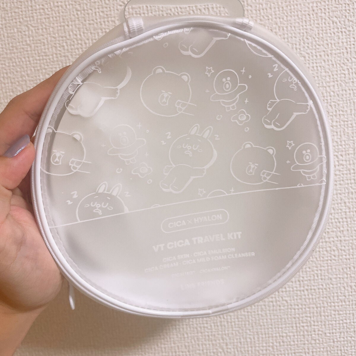 ラインフレンズCICAトラベルキット/VT/その他スキンケアを使ったクチコミ(10枚目)