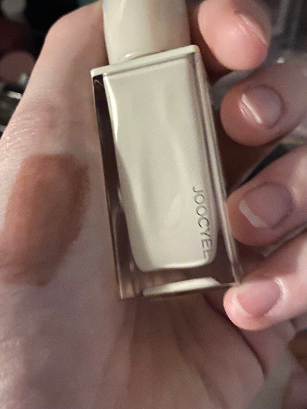 NEW NUDE ムーディームースリップ/Joocyee/口紅を使ったクチコミ(1枚目)