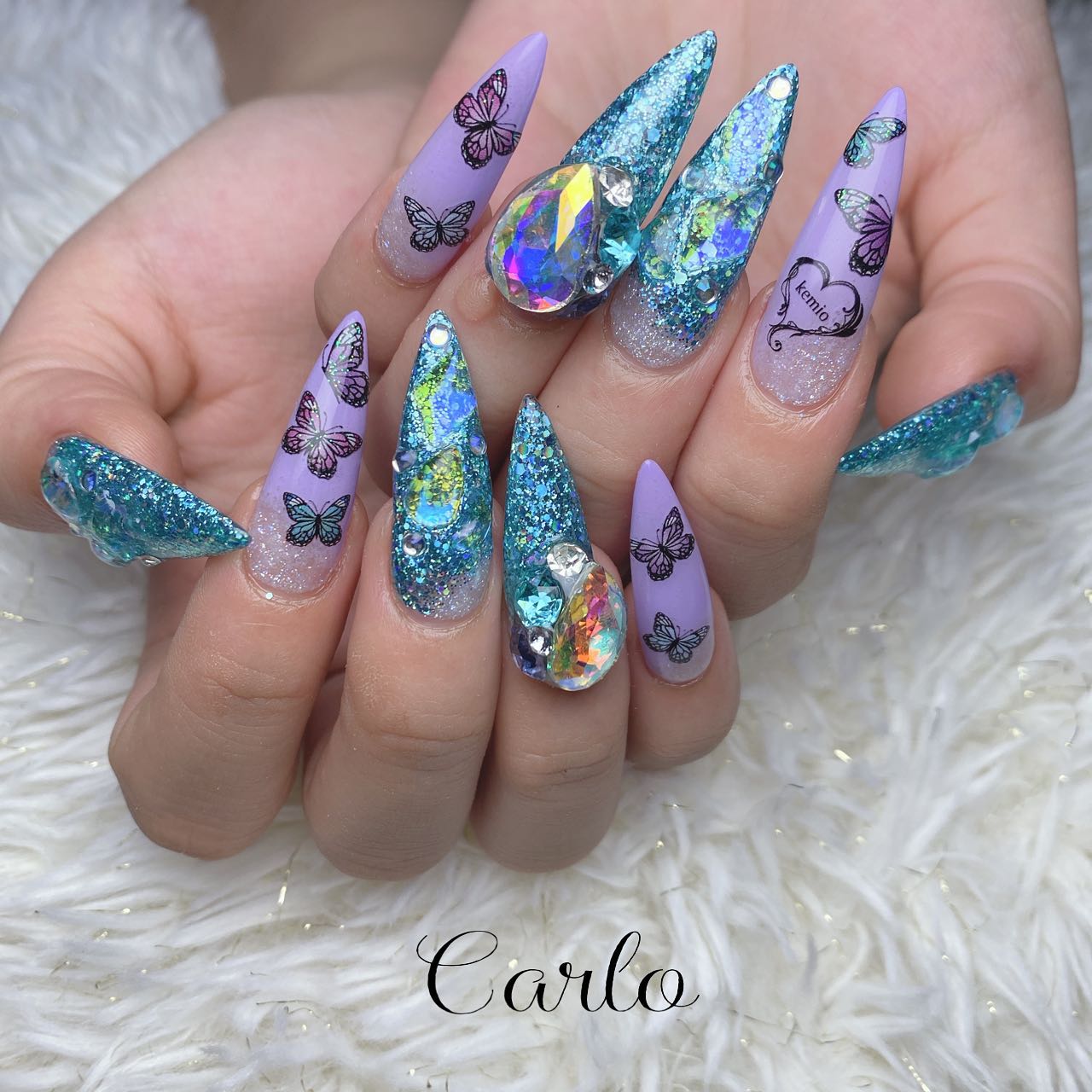 YUKA on LIPS 「.150minart..#狭山ヶ丘ネイルサロン#小手指ネイルサ..」(2枚目)