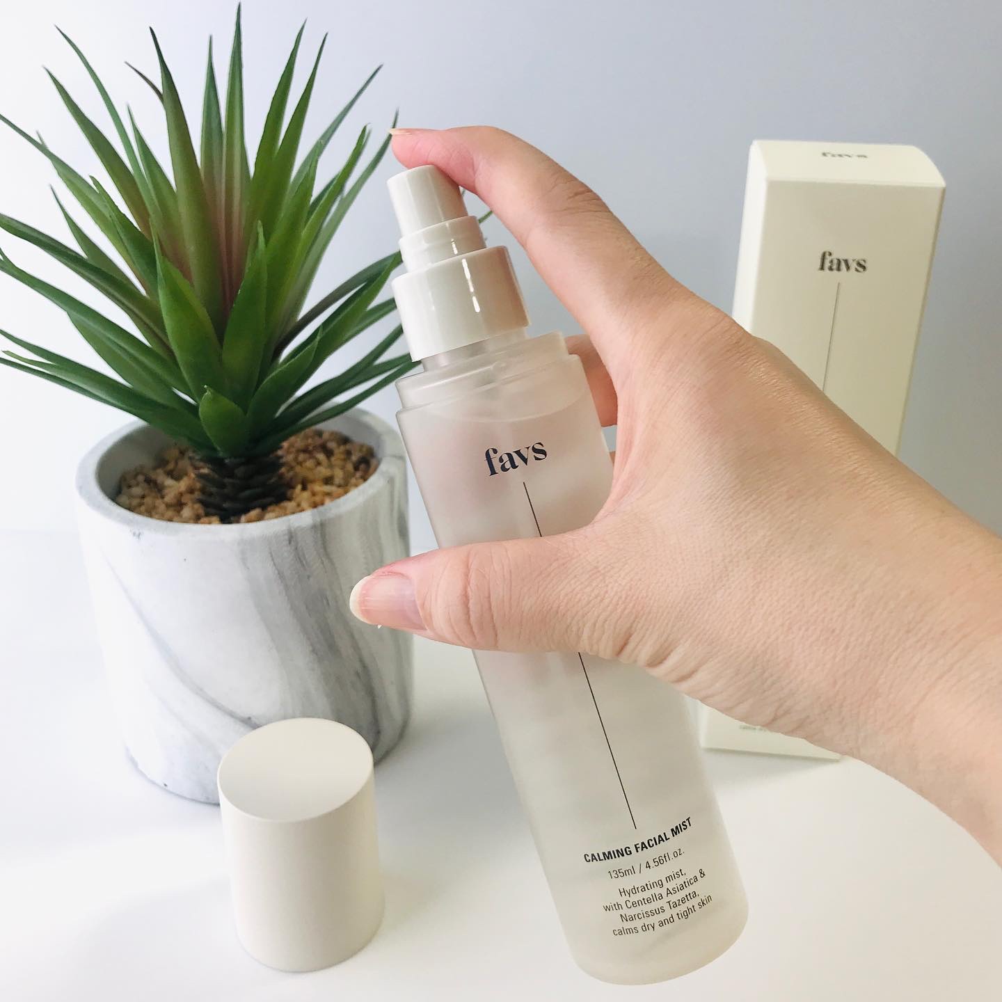 カーミングフェイシャルミスト/favs/化粧水を使ったクチコミ（3枚目）